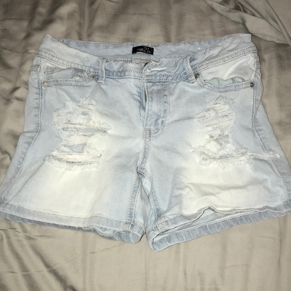 jean shorts